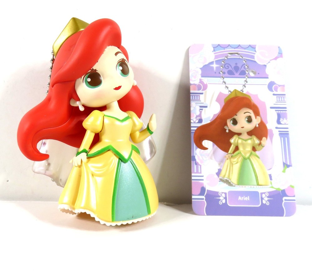 Miniso Disney Princess Bag Charm Mini Figure Ariel NEW