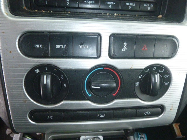 Used A/C Selector Switch fits: 2010 Ford Edge Main AC manual control Grade A-image