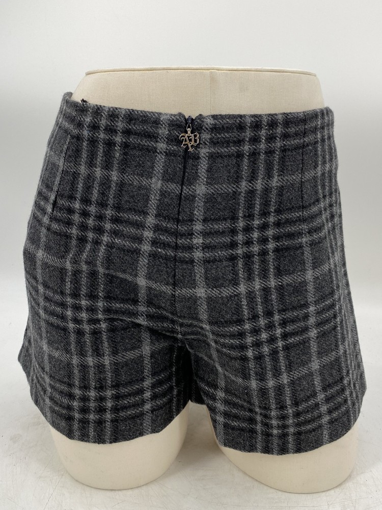 Aniye By Womens Valentina Mini Skirt Iron Check Size S Faux Pockets Fully Lined