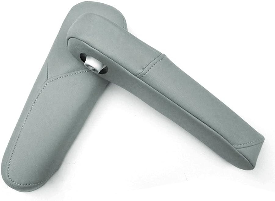 1 Pair Gray Leather Armrest Cover Upholstery 07 08 09 4-Door Color: gray
