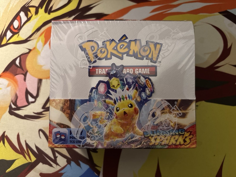 Pokemon Surging Sparks Booster  Box (36 Packs) - Factory Sealed