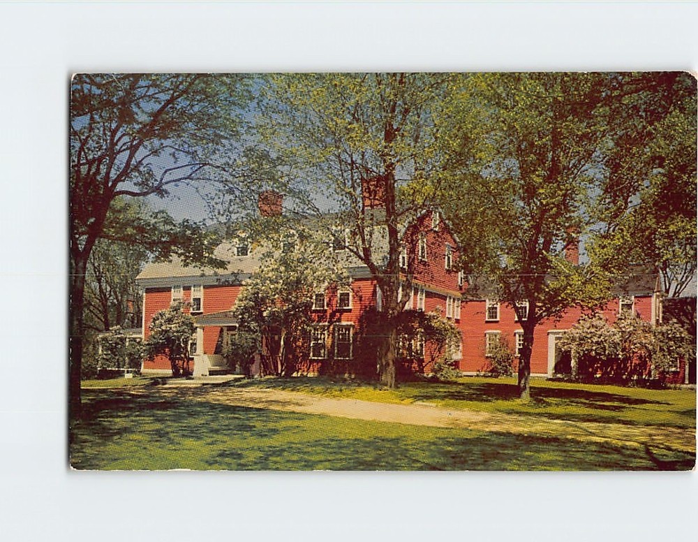 Postcard Longfellow's Wayside Inn South Sudbury Massachusetts USA