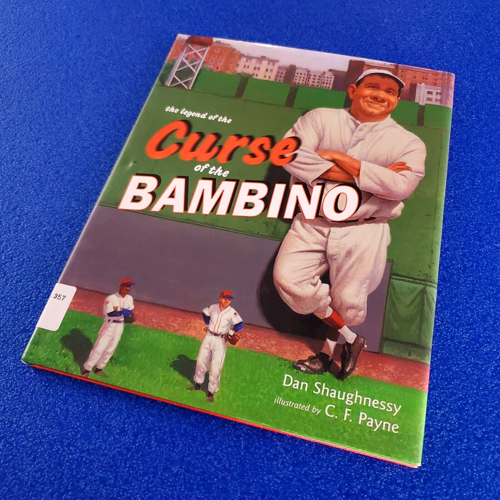 The Legend Of The Curse Of The Bambino Hardcover Children's Book Ships Free