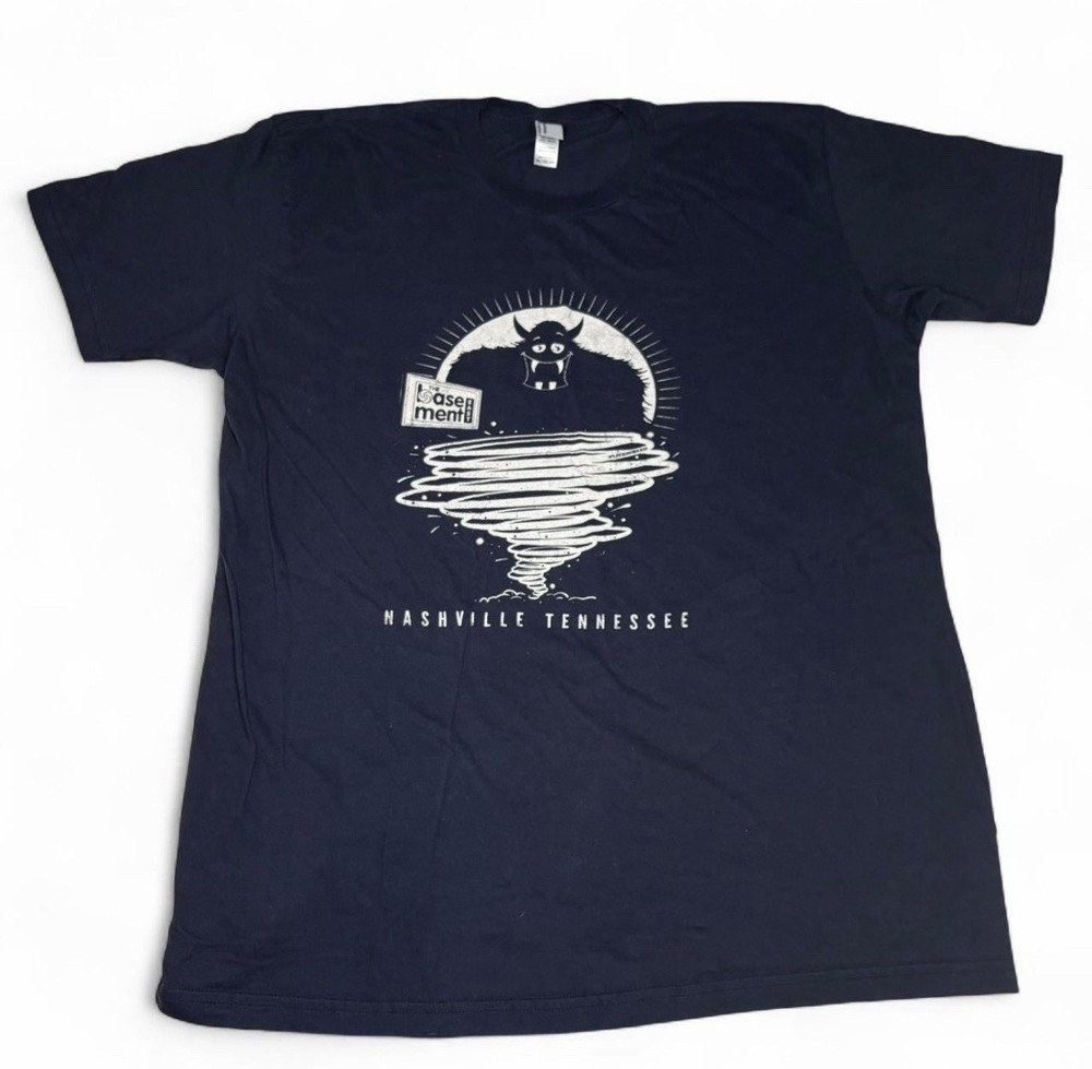 The Basement East Nashville Tennessee Size Xl Short Sleeve Shirt Music Venue