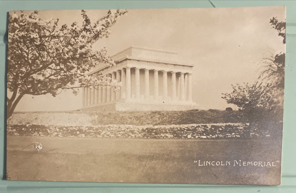 1921 Washington DC Real Photo RPPC Postcard 