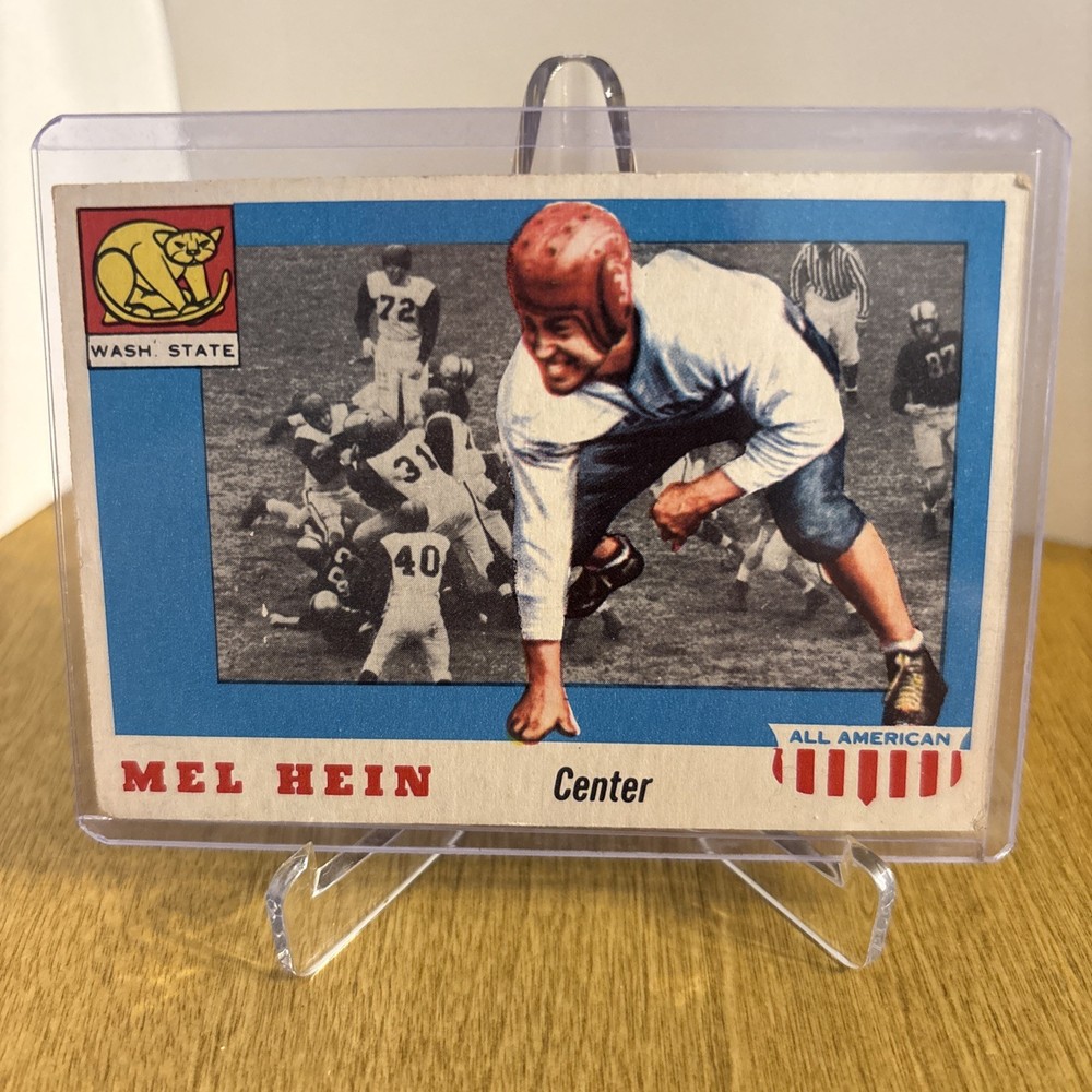 1955 Topps All American - Mel Hein #28 (RC)