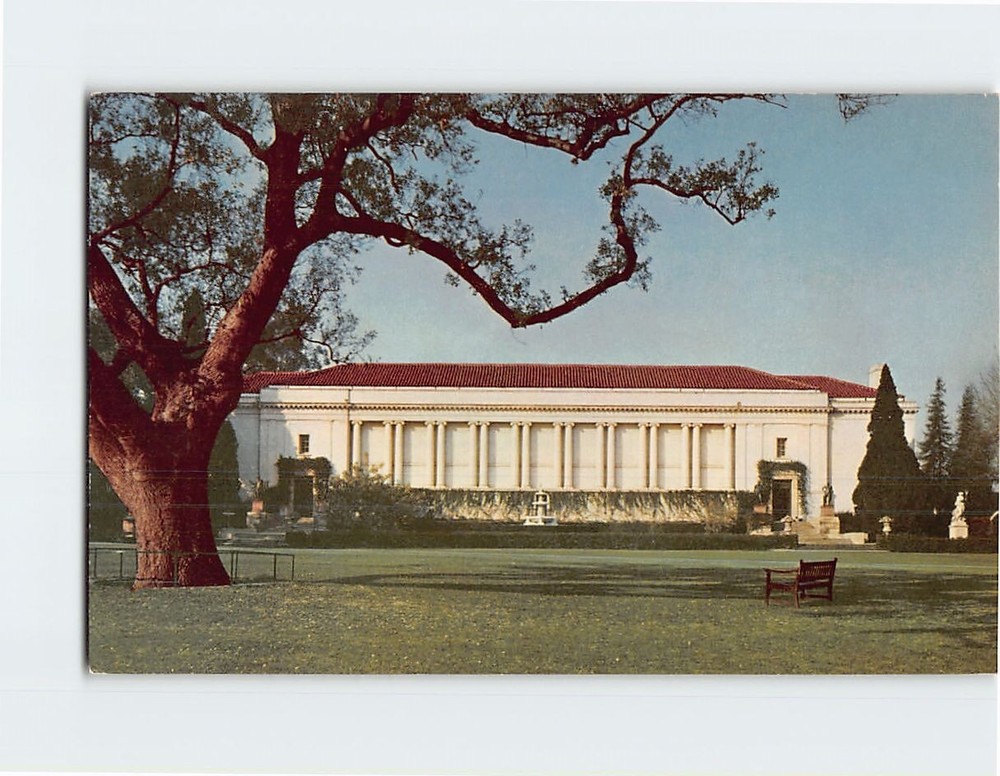 Postcard Henry E. Huntington Library San Marino California USA
