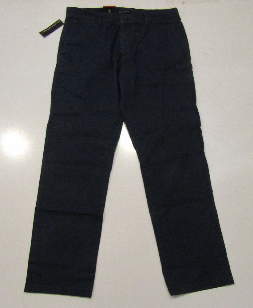 BANANA REPUBLIC Straight Chino Pants Blue 34 W x 29 L NWT Mens