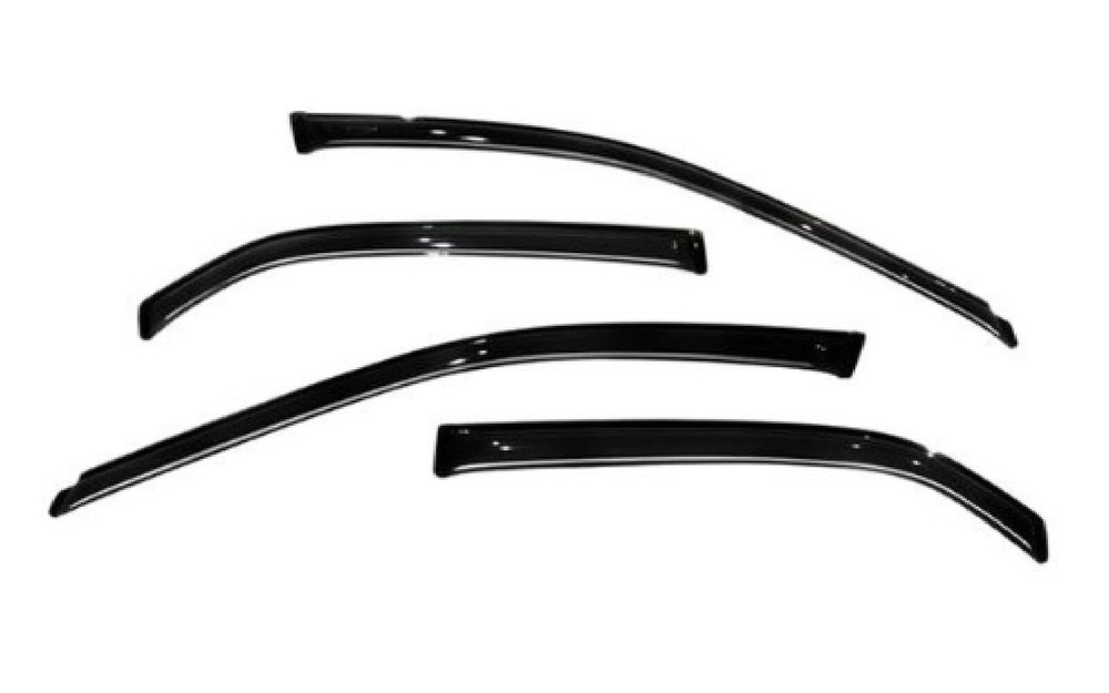 AVS 94959 Set of 4 Smoke Ventvisor Acrylic Window Deflectors for Honda Accord