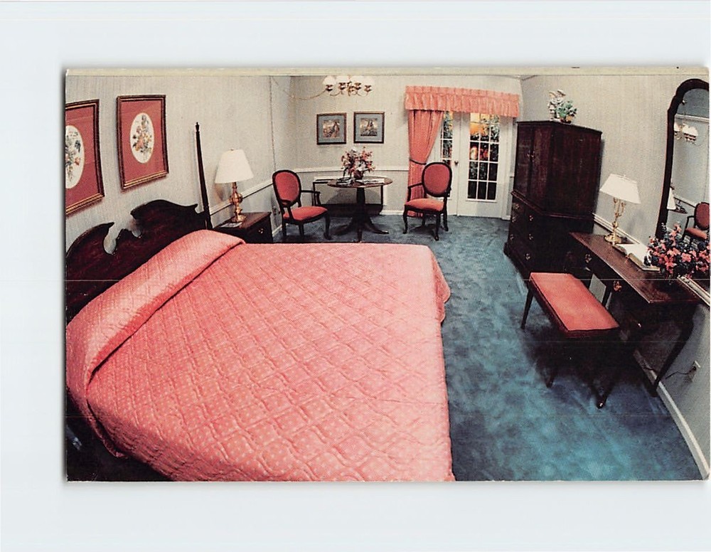 Postcard While a guest at the Heritage Grand Hotel Fort Mill South Carolina USA