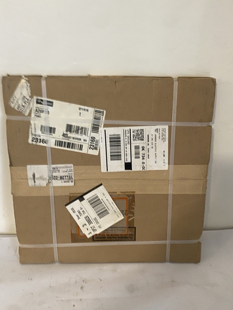 Lot Of 2 Hoffman A20P20 White Panel for Type 3R, 4, 4X, 12 & 13 Enclosure