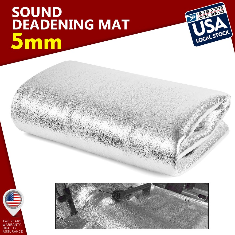 21.5SqFt Car Sound Deadener Mat Proofing Thick Insulation Material exclude Noise