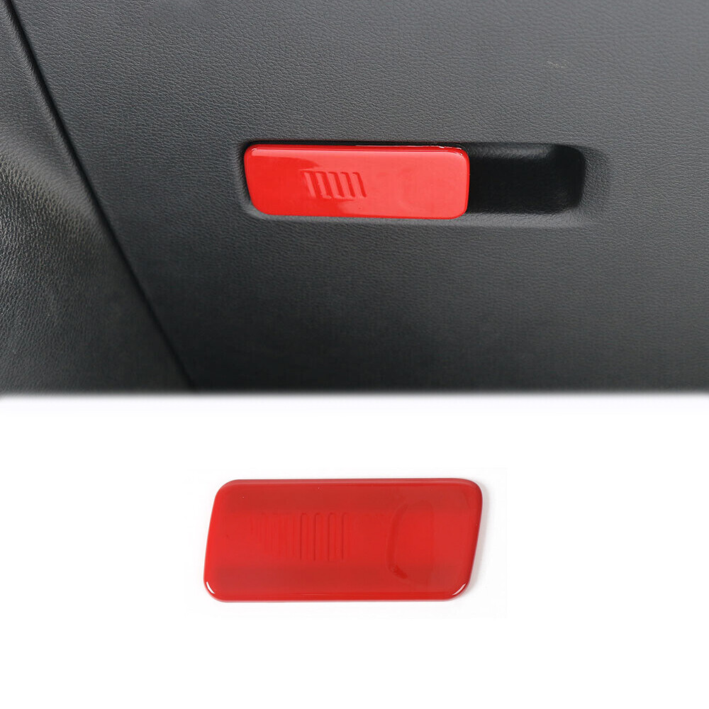 Car Co-Pilot Passenger Handle Strip Trim 1PCS For Jeep Renegade 2016+ Bright Red