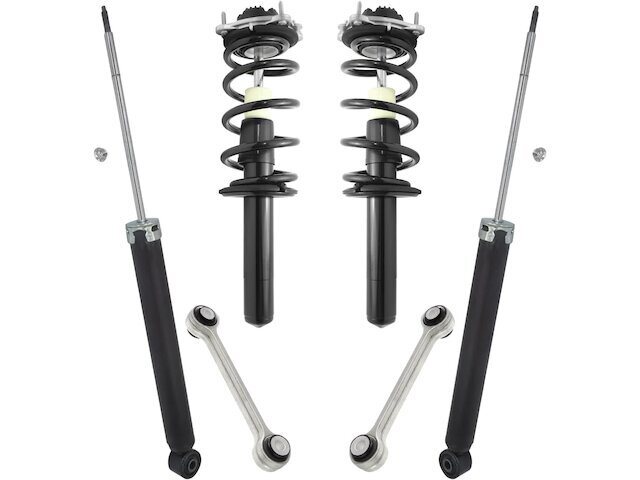For A6 Quattro Shock Strut Coil Spring Sway Bar Link Kit Detroit Axle 92175YXNH