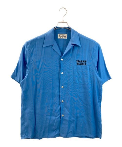 Wacko Maria Open Collar Button-Up Shirt in Medium Size