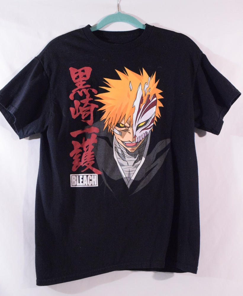 Vintage Bleach Anime T-Shirt Size Large Shonen Jump ICHIGO RARE