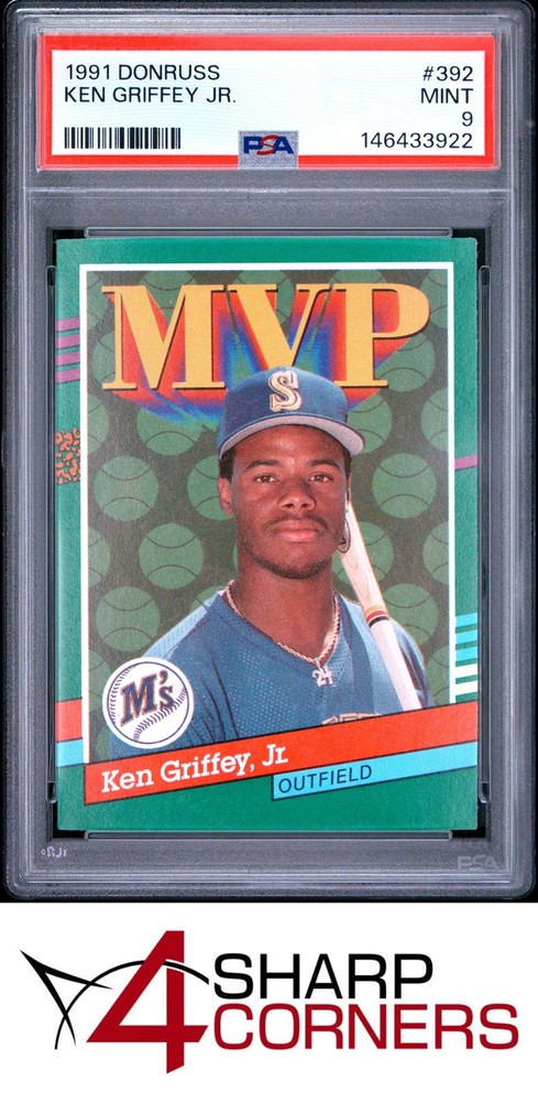 1991 Donruss #392 Ken Griffey Jr. Mariners Hof Mvp Psa 9The #1 consignment choice on eBay: 4SC! Consign now!