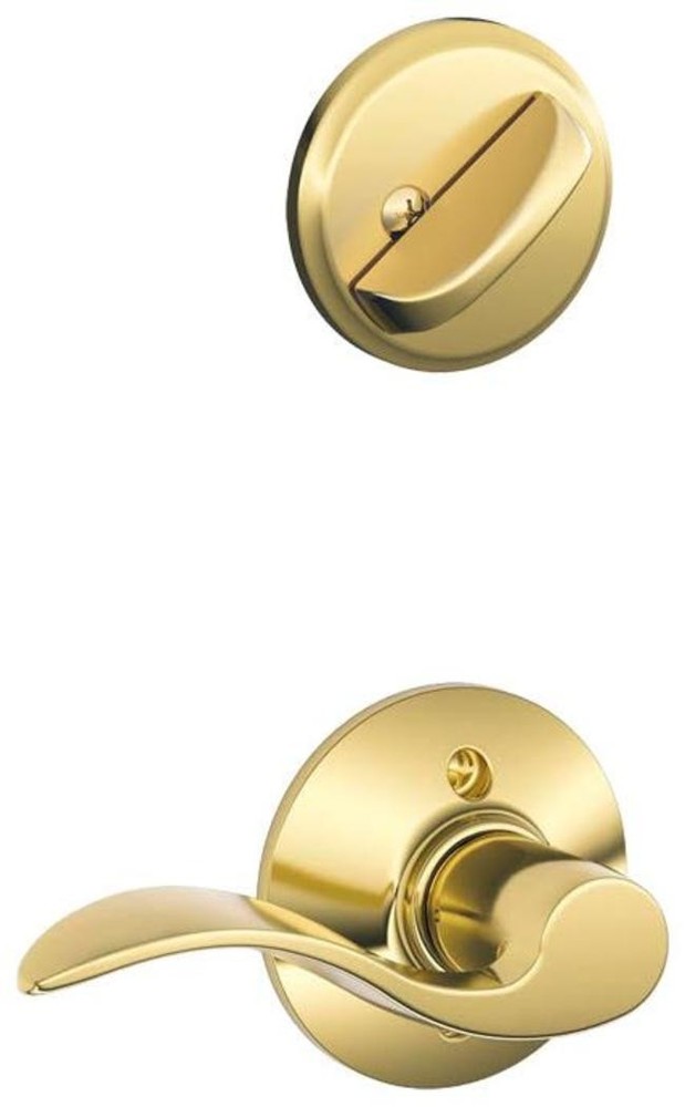 Schlage F59-ACC-RH Right-Hand Single Cylinder Interior Door Lock