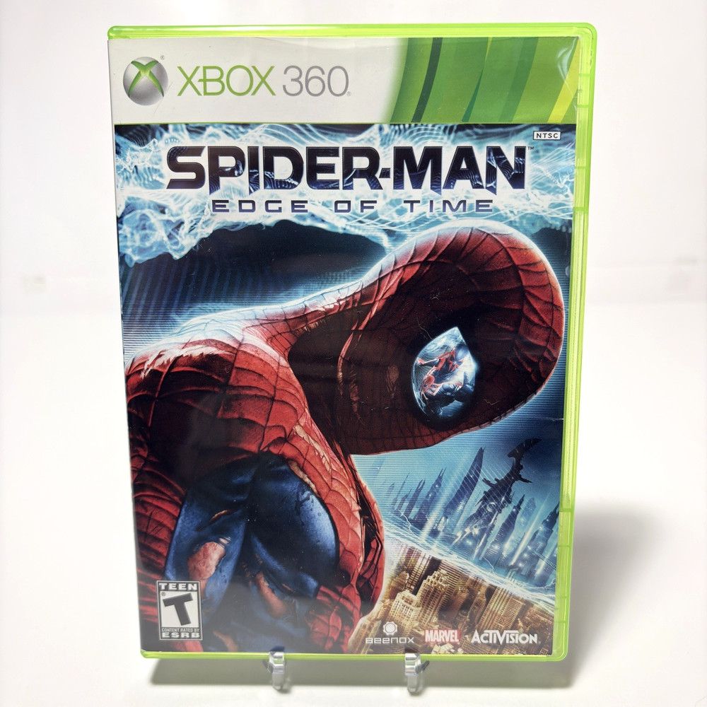 Spider-Man Edge of Time Xbox 360 Complete CIB Tested Clean Fast Shipping