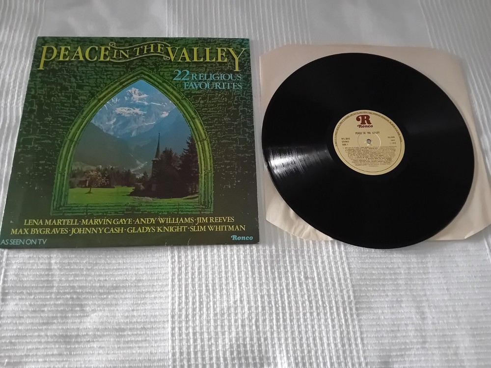 Peace in the Valley 22 Religious Favorites Vinyl LP Album  