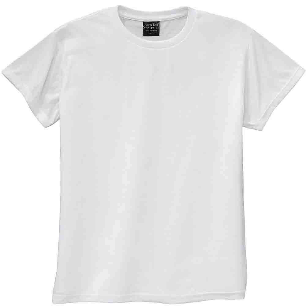 River's End Upf 30+ Crew Neck Short Sleeve Athletic T-Shirt Mens Size XXL  Casua