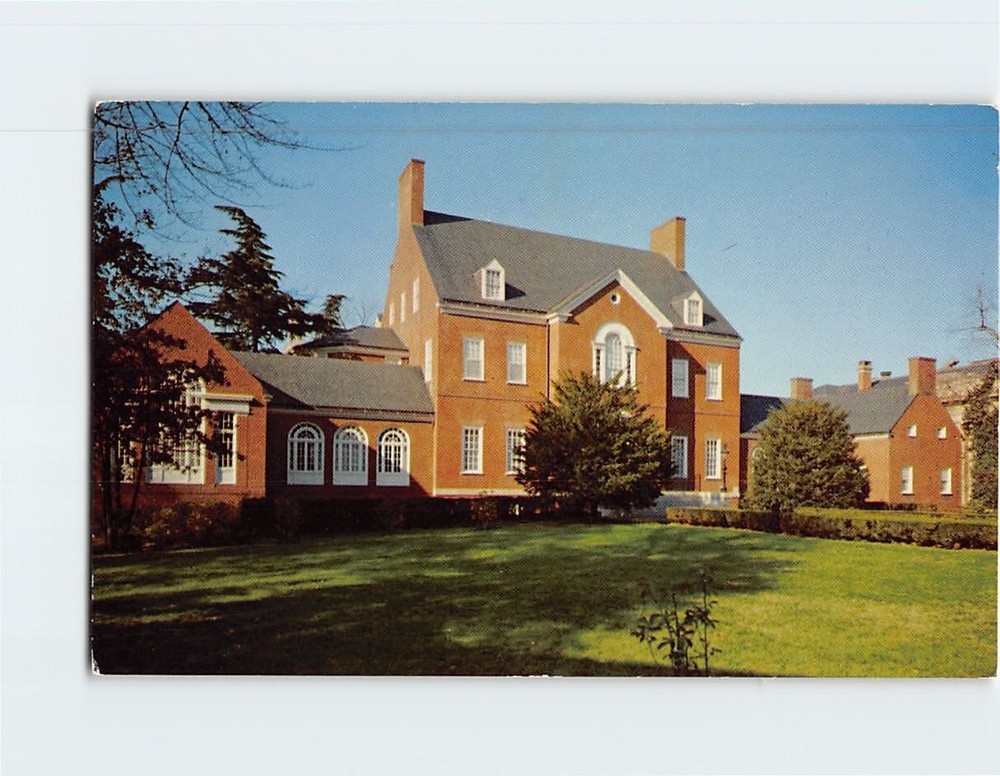 Postcard Government House Annapolis Maryland USA