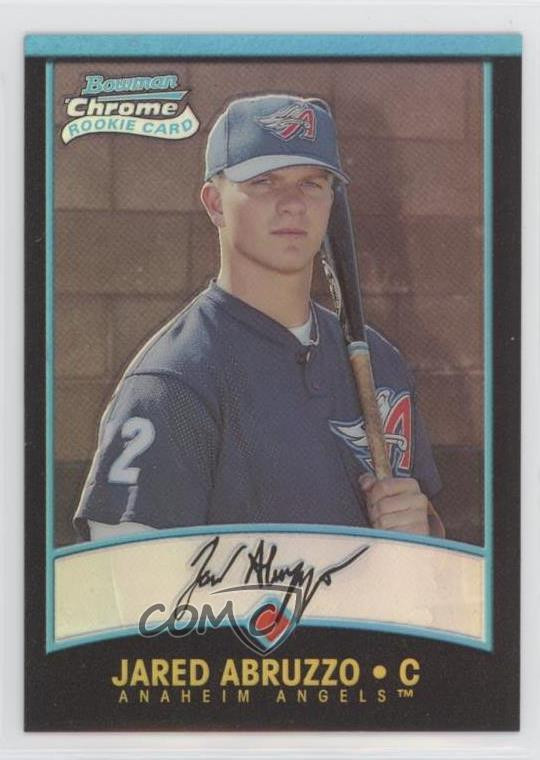 2001 Bowman Chrome Rookie Refractors Jared Abruzzo #176 Rookie RC-image
