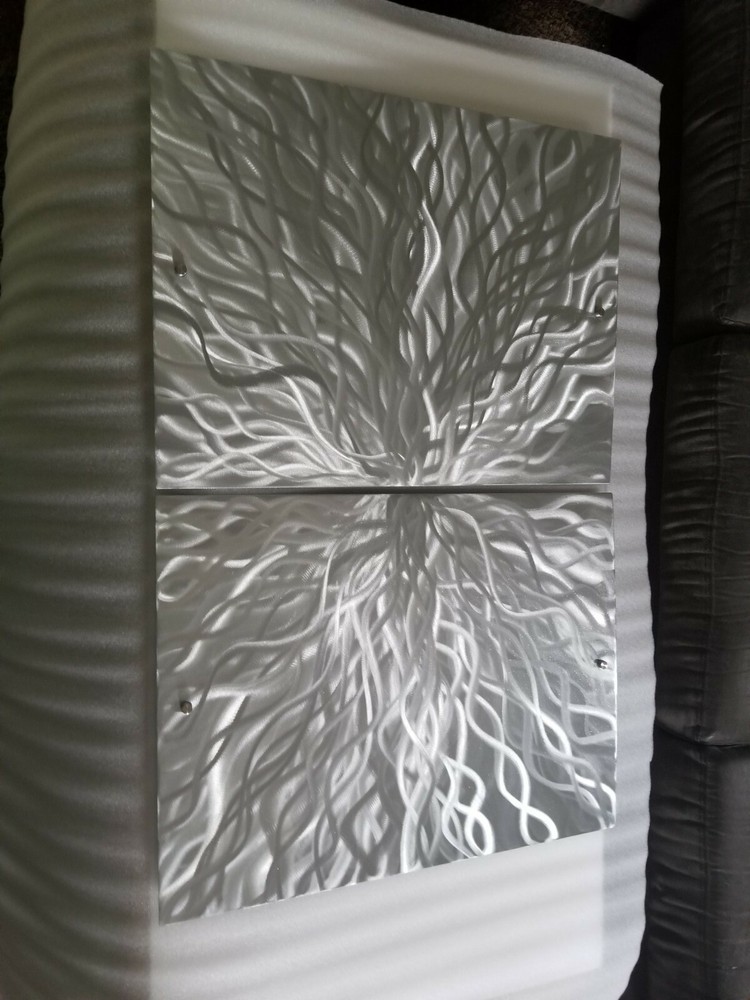 Metal wall art Abstract Metal Wall Sculpture Art modern Home Decor living room