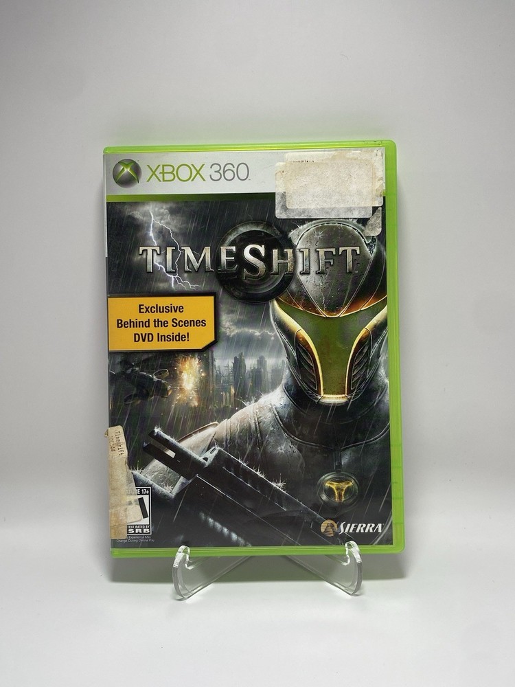 Timeshift Xbox 360 Microsoft Tested Works FREE SHIPPING