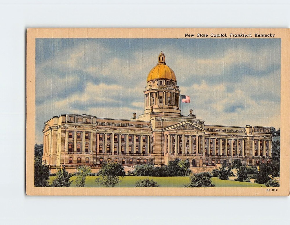 Postcard Kentucky State Capitol Frankfort
