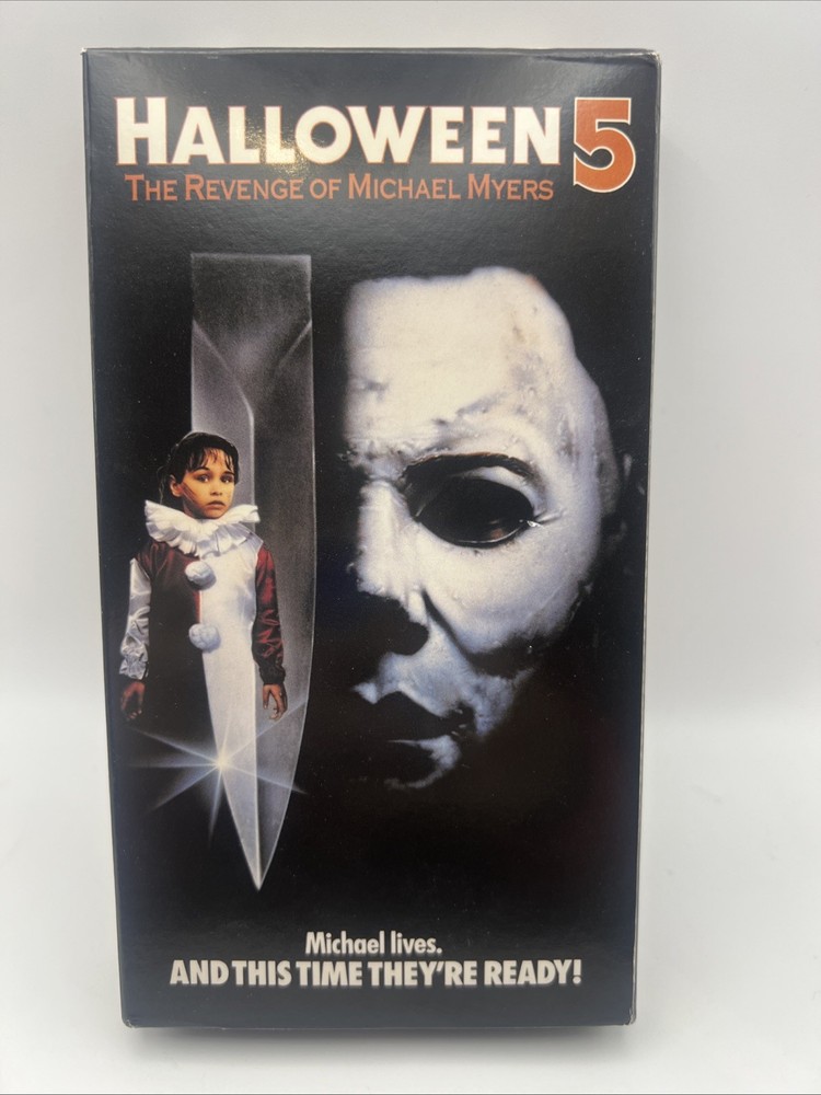 Halloween 5: The Revenge of Michael Myers (VHS, 2000) Slasher Horror Movie Tape