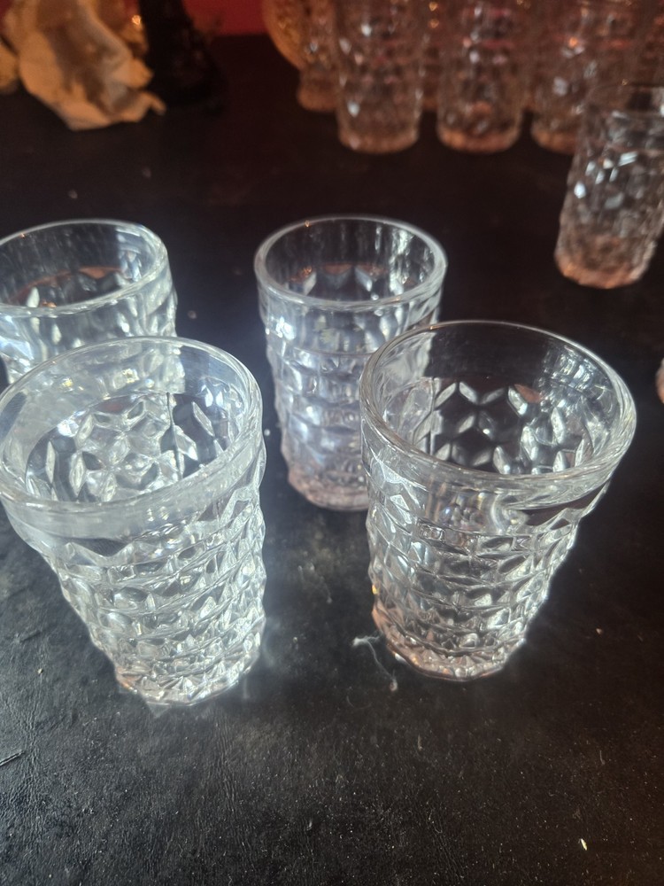 Set of 4 American Fostoria 4” 5oz Regular Tumblers