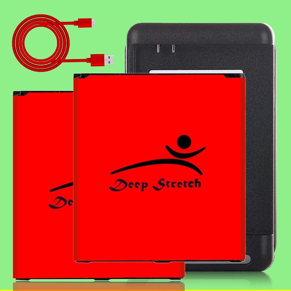 High Grade 2x 6270mAh Battery USB/AC Charger Cable f Samsung Galaxy S4 SGH-S970G-image