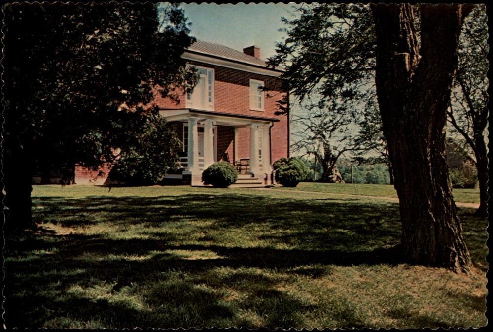 Reynolds Homestead Patrick County Virginia vintage postcard v668