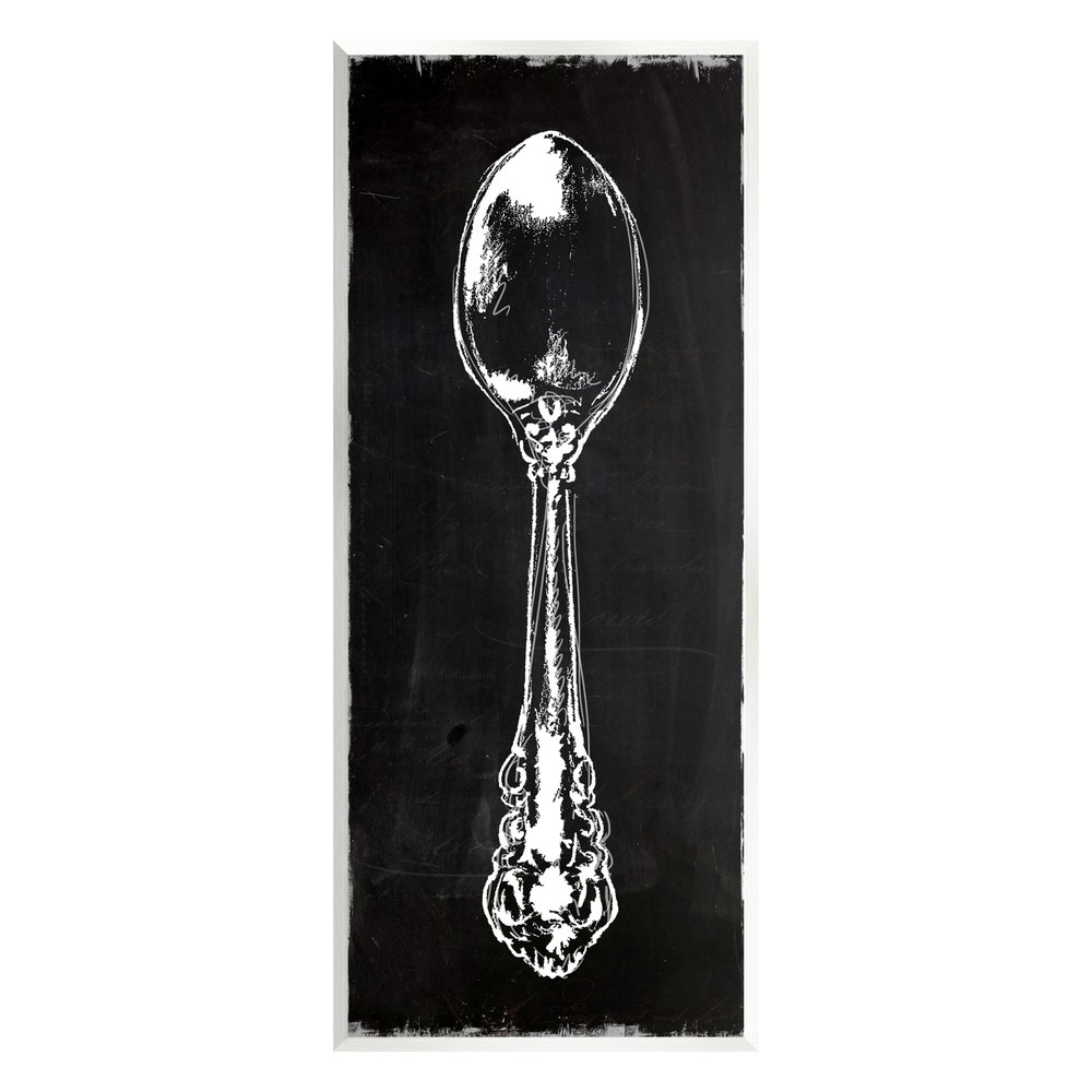 Stupell Rustic Kitchen Spoon Utensil Vintage Dinner Cutlery