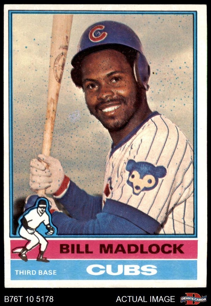 1976 Topps #640 Bill Madlock Cubs 6 - EX/MT