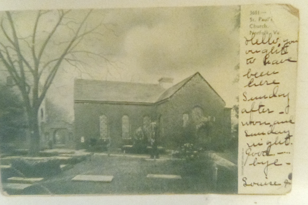 antique postcard 
