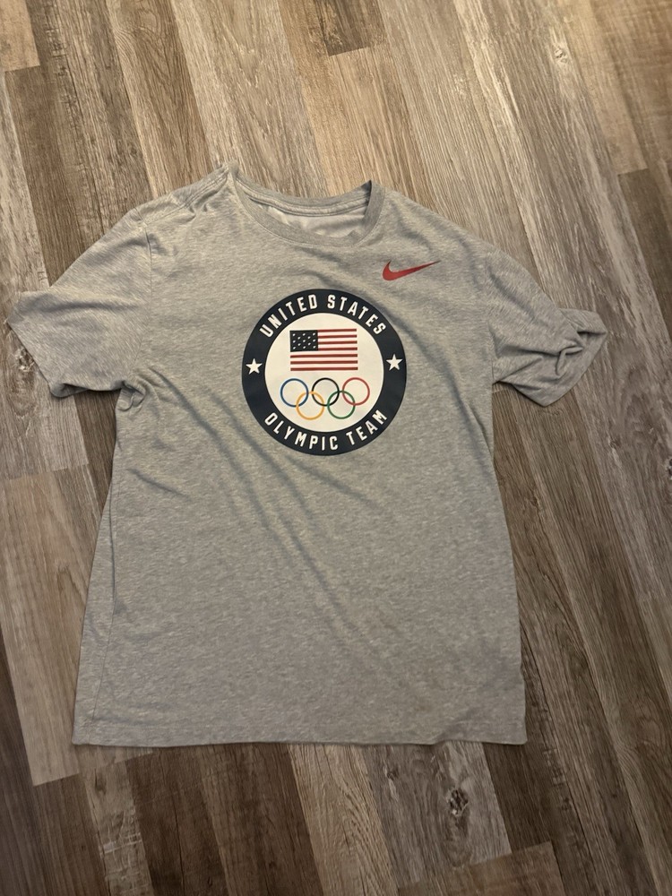 Nike Dri-FIT United States Olympic Team Short Sleeve T Shirt Men's Size Medium