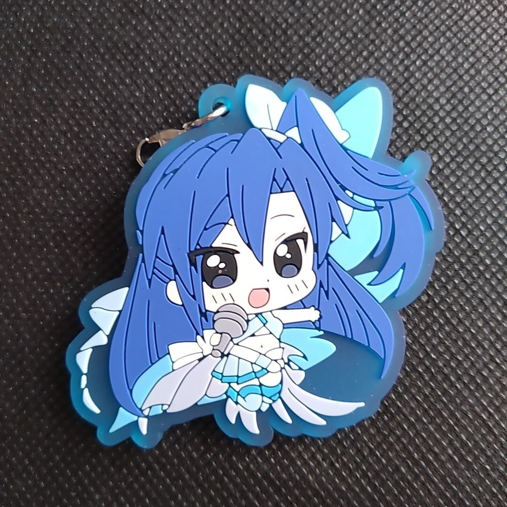 Tsubasa Kazanari Senki Zesshou Symphogear RUBBER KEYCHAIN Mascot Anime Strap