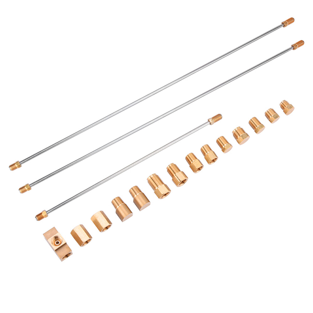 Brake Line and Fittings Install Assembly Kit For Front Line Lock Roll Control