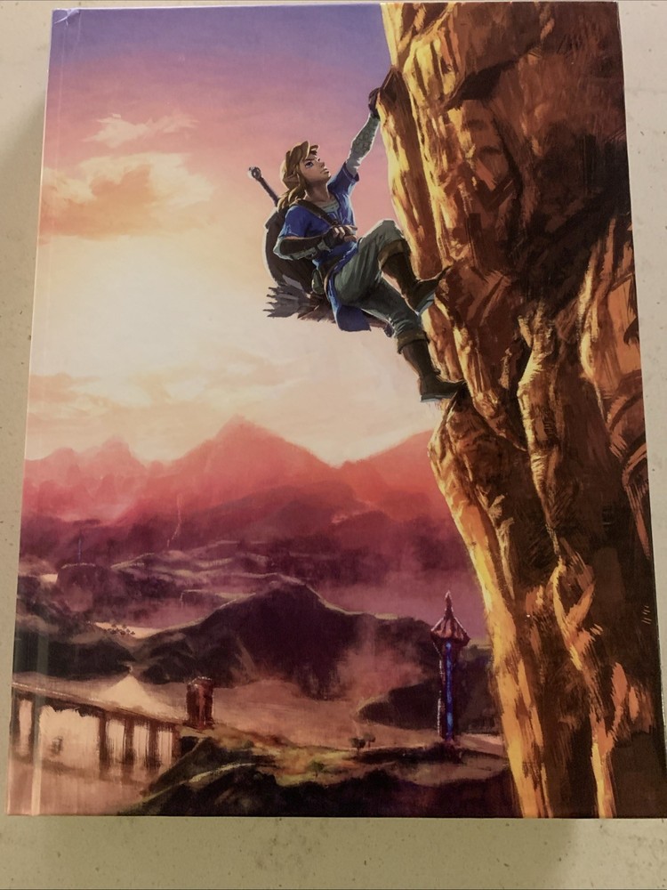 Legend of Zelda: Breath of the Wild Official Hardcover Guide Collector's Edition
