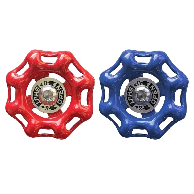 Rotary Knob Decors for Vehicle Center Console Metallic Industrial Valves Cover