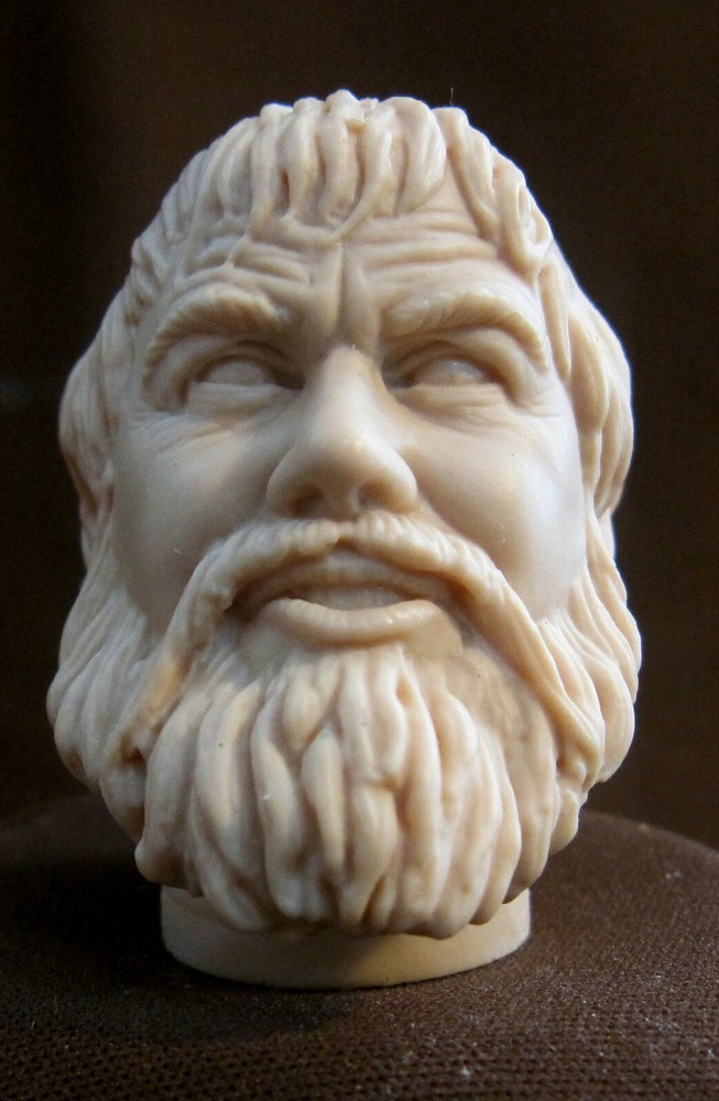 ST-4 CUSTOM RESIN UNPAINTED HEAD SCULPT Action figures 1/6 Scale