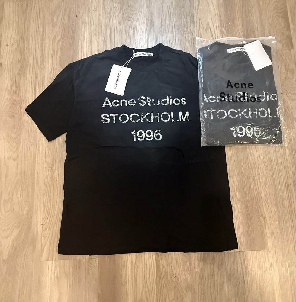 Acne Studios Black T Shirt (Size Large) Brand New With Tags And Bag