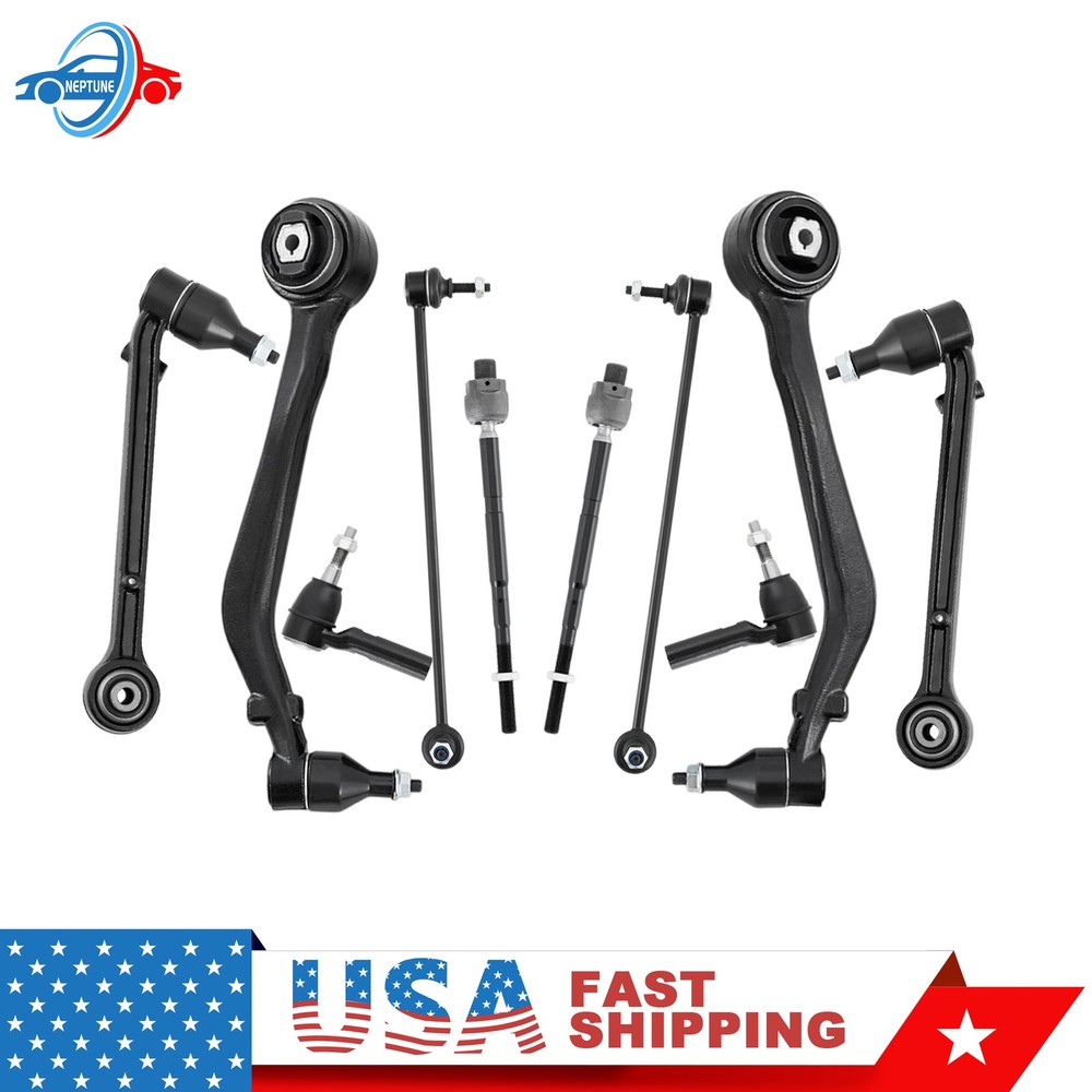 Set 10 Front Side Lower Control Arm w/ Ball Joints For 2010-2015 Chevy Camaro