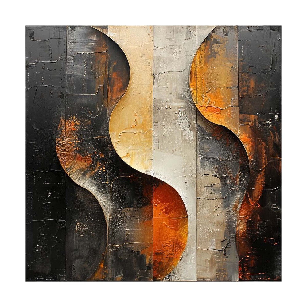 original Abstract Oil Painting on Canvas Modern Wall Decor Hand-painted xyt529