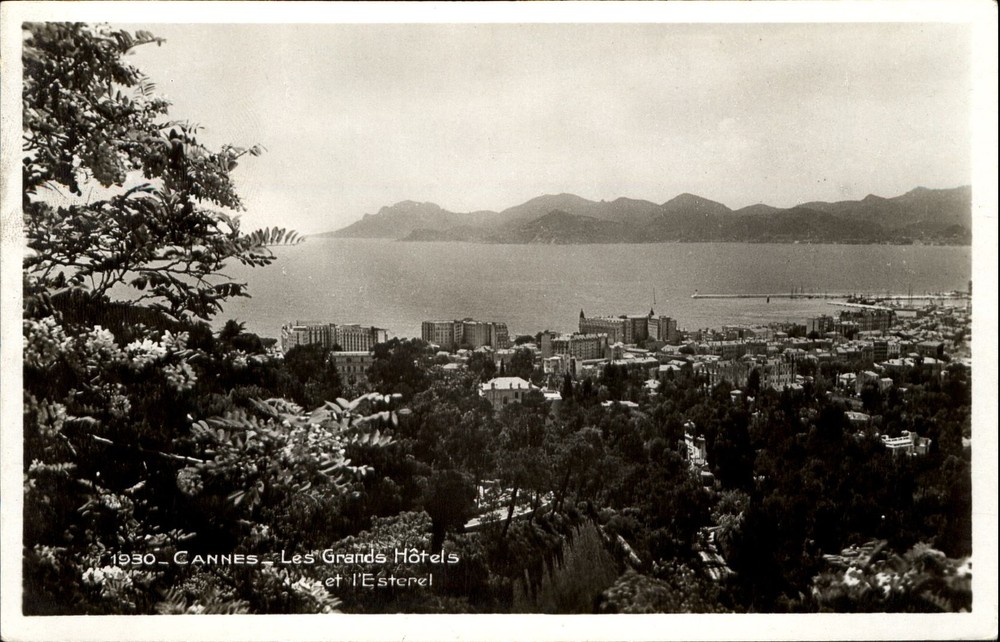CANNES France Les Grands Hotels et l'Esterel RPPC