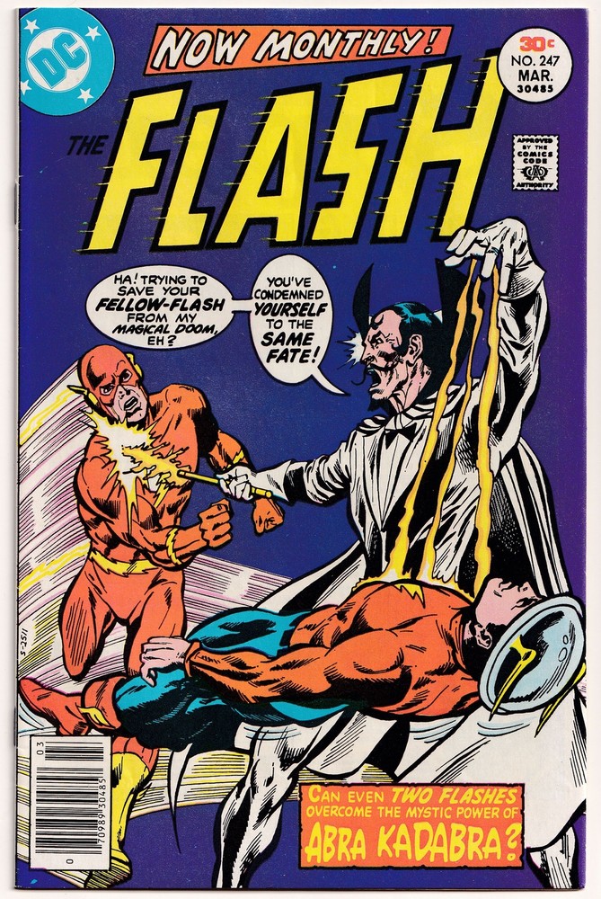 Flash 247 NM- 9.2 DC 1977 Abra Kadabra Rich Buckler-image