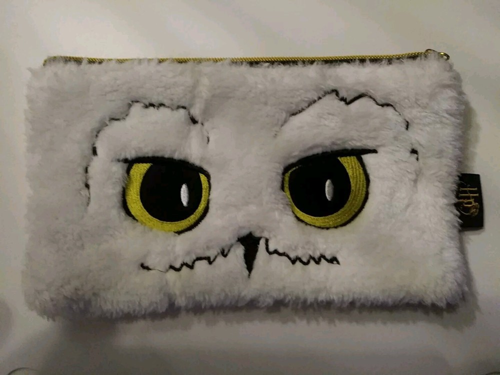 Harry Potter Wizarding World Hedwig Fuzzy Pencil Case