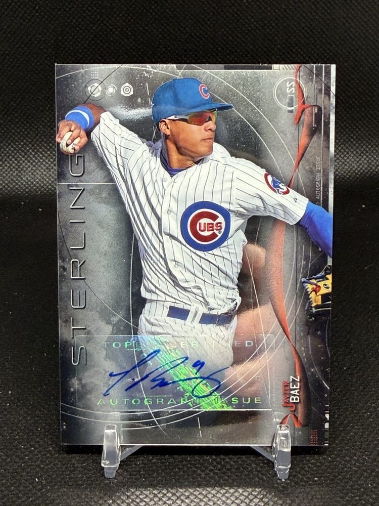 2014 Bowman Sterling Javier Baez #BSPA-JBA - Prospect Autographs (AU, SP) - Cubs